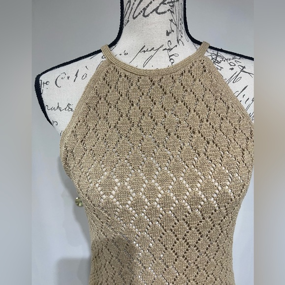 NWOT Boston Proper Gorgeous Knit High Neck Dress - Picture 3 of 13